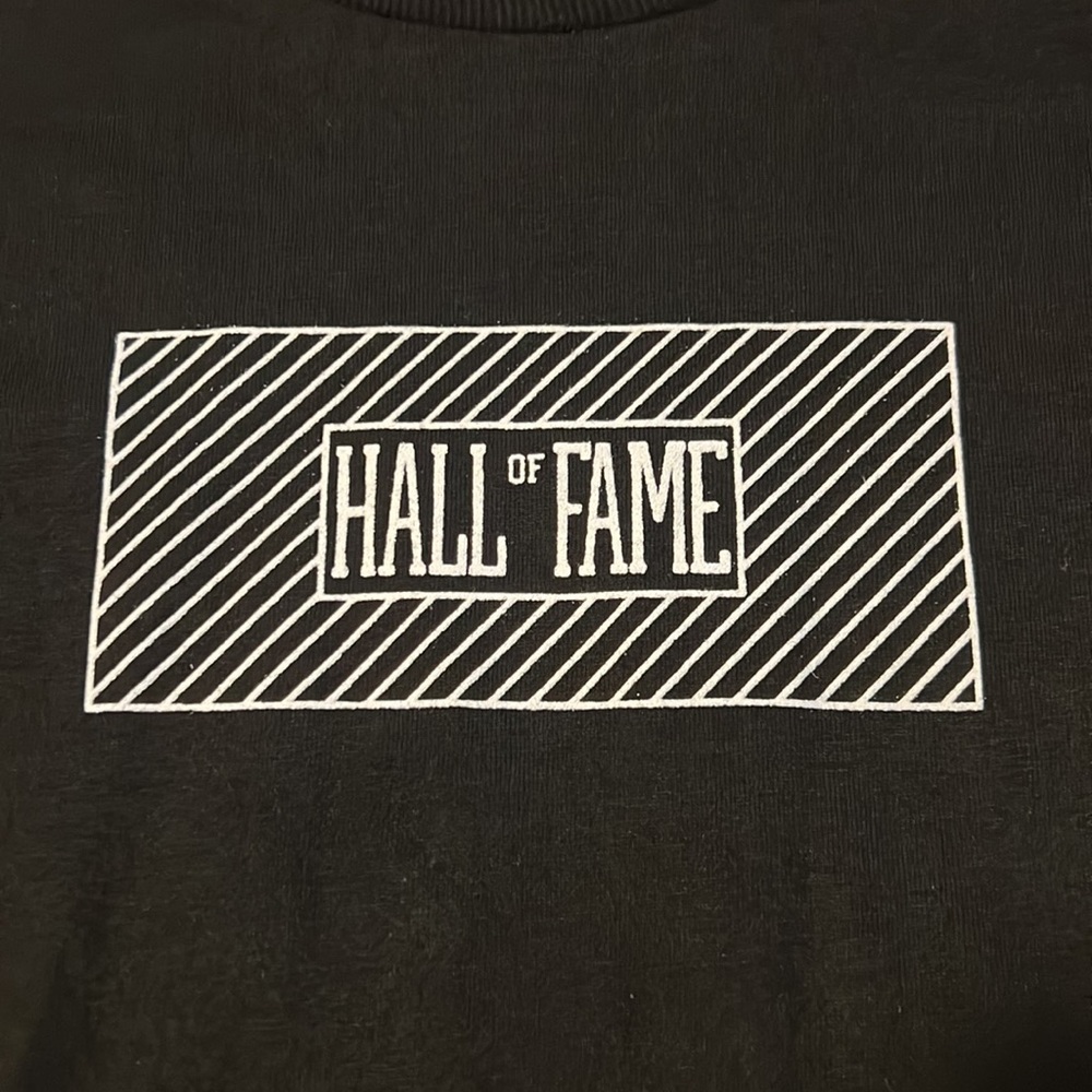 3X Hall of Fame box shirt